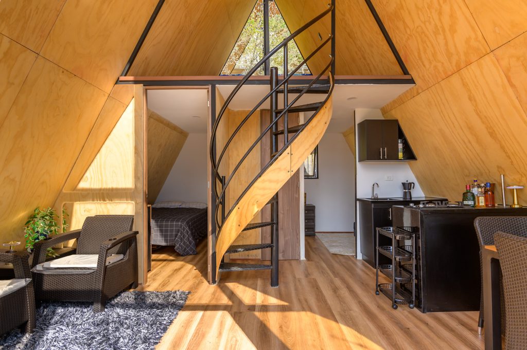 glampin interior