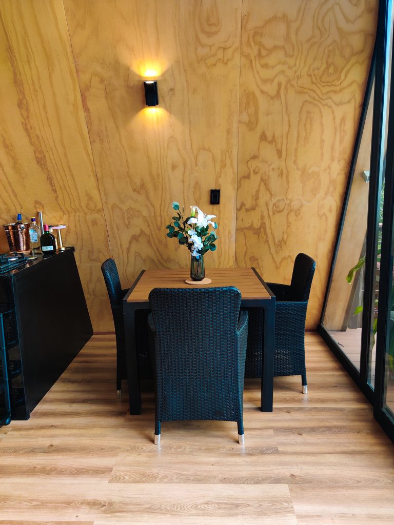 glamping comedor